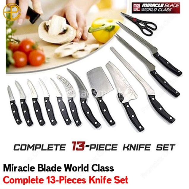 Mibacle Blade 13 Pcs World class Knife Set