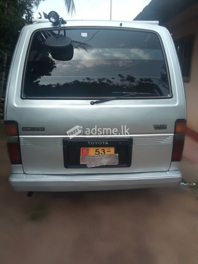 Toyota Hiace Shell GL 1988