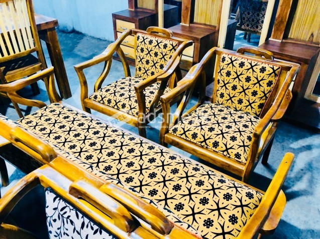 Teak 311 sofa set with stool