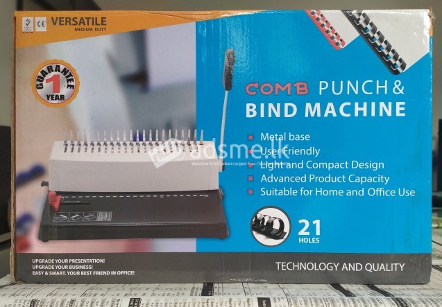 Comb Binding Machine