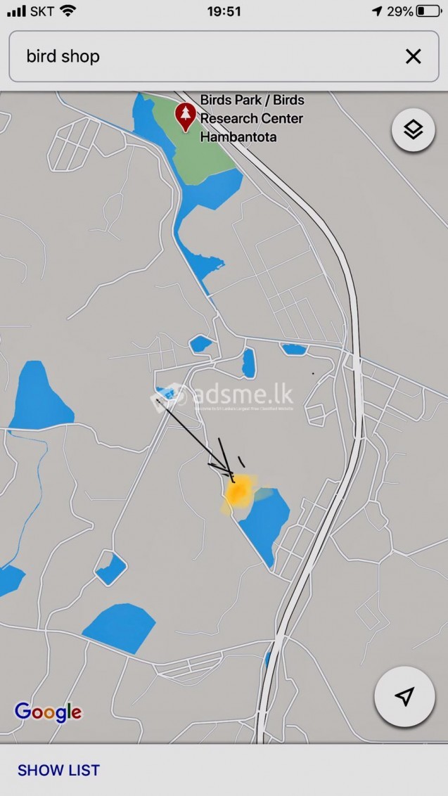 Land for sale Hambantota