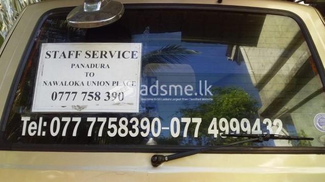 Staff Transport