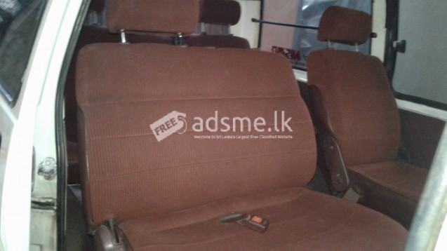 Nissan Vanette - VX Model 1993