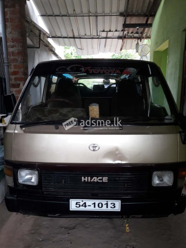 Toyota Shell LH 61 van 1989