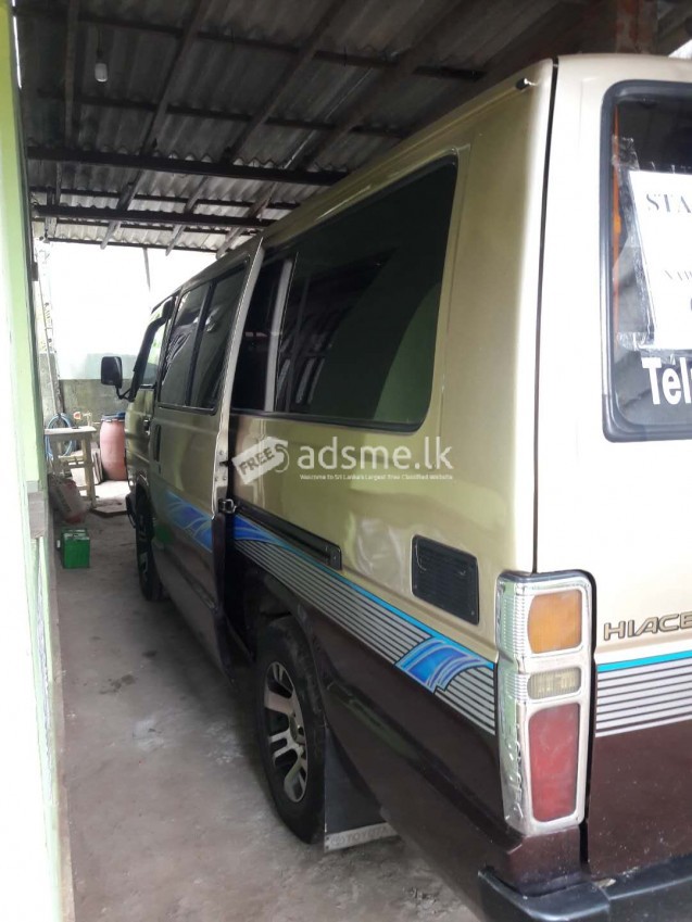 Toyota Shell LH 61 van 1989