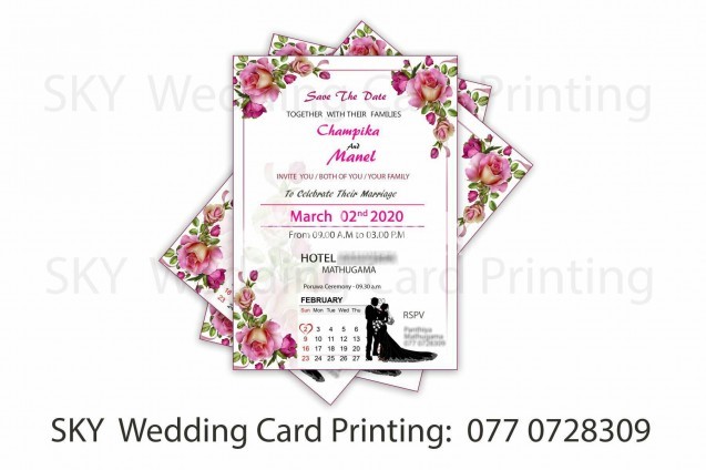 Wedding Card matugama