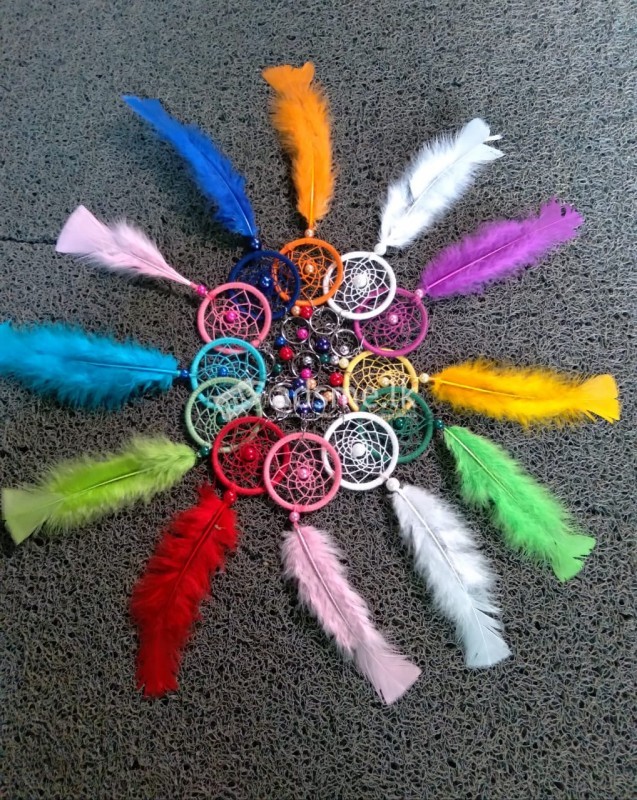 Dream catchers key tags