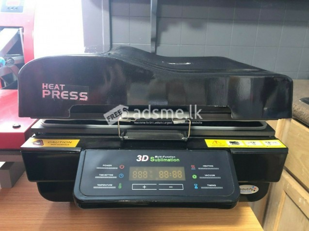3D Sublimation Machine with many more Extras