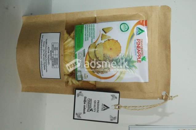 Dehydrated Pineapple Rings | (50g) - Rs. 230.00