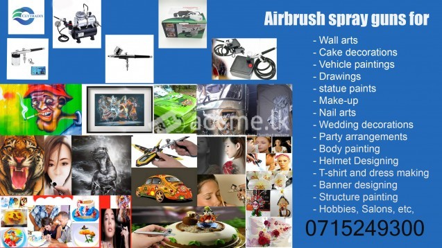 Airbrush, Compressor And Accessories