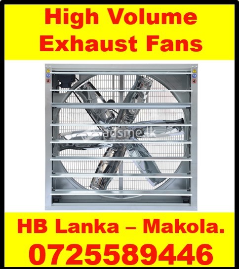 Wall Exhaust  fans fans sale srilanka, Belt driven shutter fans, high volume fans srilanka,wall exhaust fans srilanka