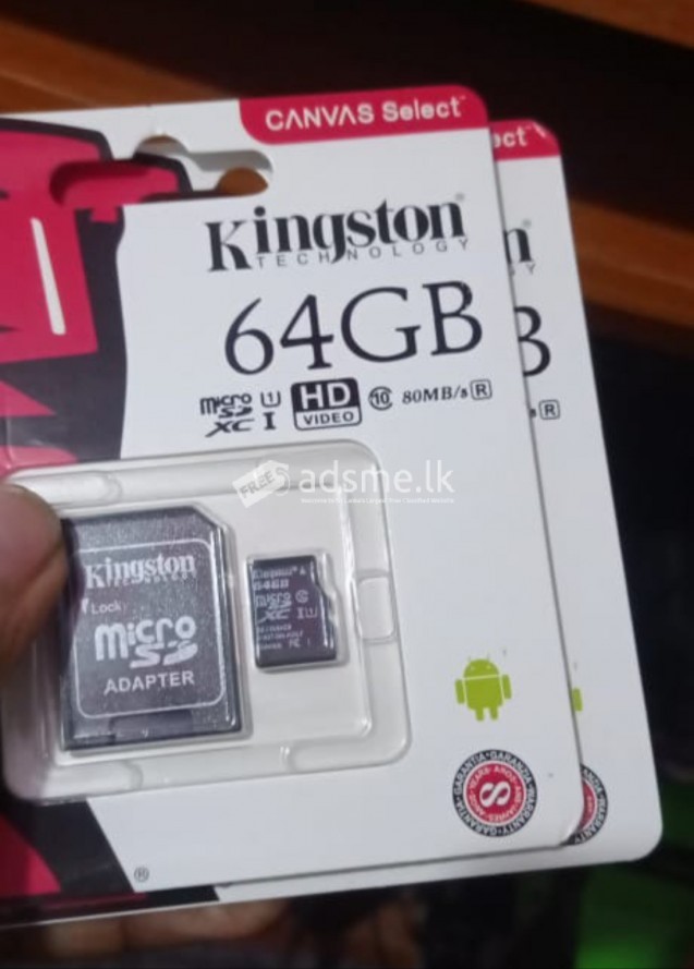 Kingston Memory Card 64 GB