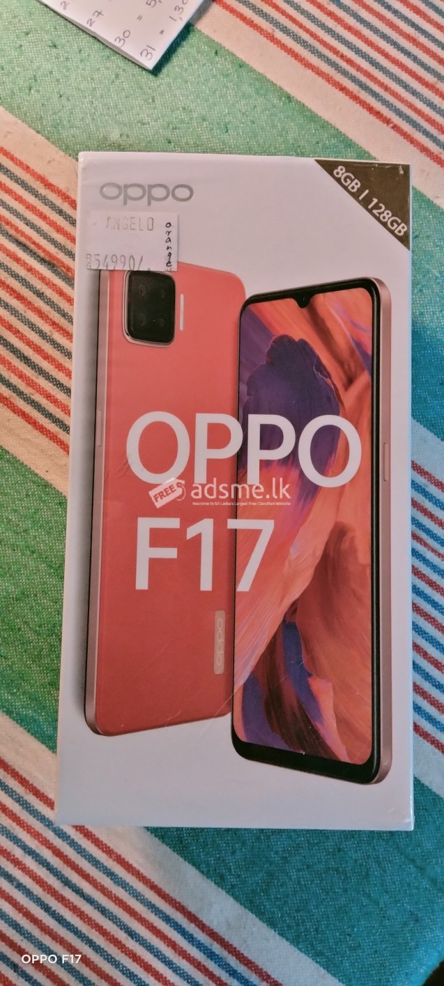 Oppo Other model F17.128GB.8GB (Used)