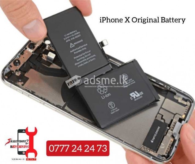 iPhone X Original Battery ( Door to door service)