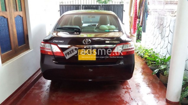 Toyota Premio 2016 (Used)