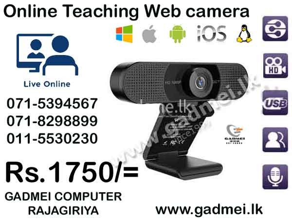 WEB CAMARA -USB W702 Webcam Computer Camera Built-in Microphone 720P Quality (6m)