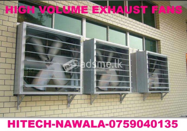 Exhaust fans ,air ventilation system srilanka, ventilation solution providers srilanka, exhaust fans for factories, warehouses