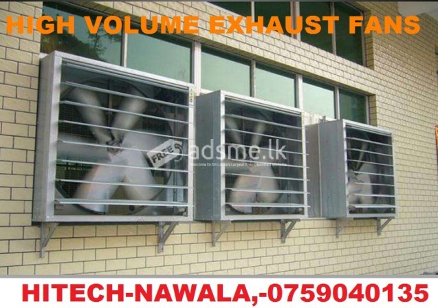 Exhaust fans ,air ventilation system srilanka, ventilation solution providers srilanka, exhaust fans for factories, warehouses