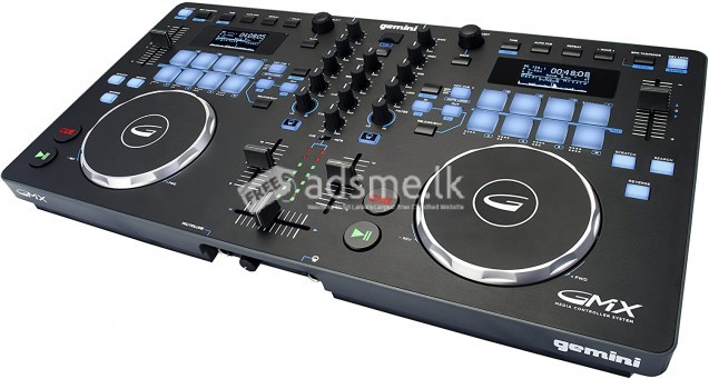 GEMINI GMX Professional Media Player with USB and DJ Software Compatible