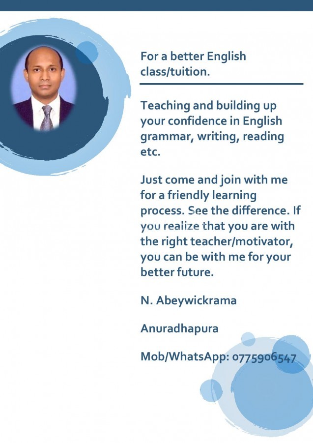 PEN IS MIGHTIER THAN SWORD - FOR A BETTER ENGLISH LEARNING / TUITION