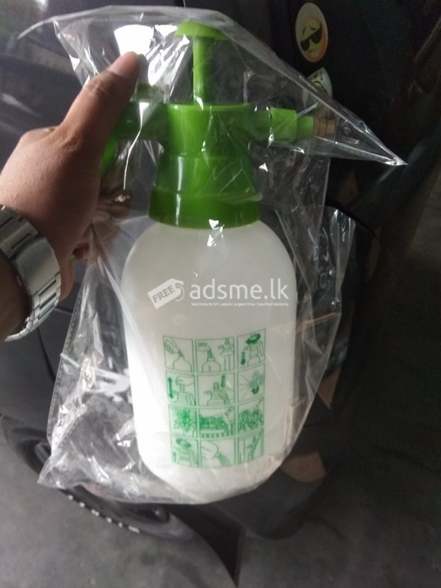sanitizer spray bottle