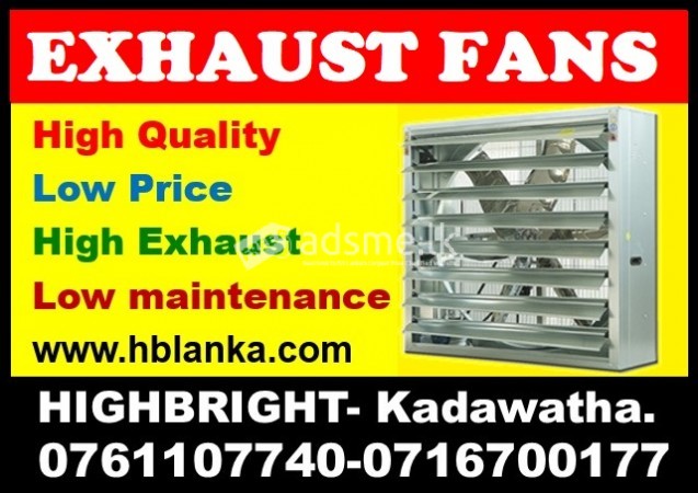 Exhaust fans price  for sale srilanka ,air coolers systems fans