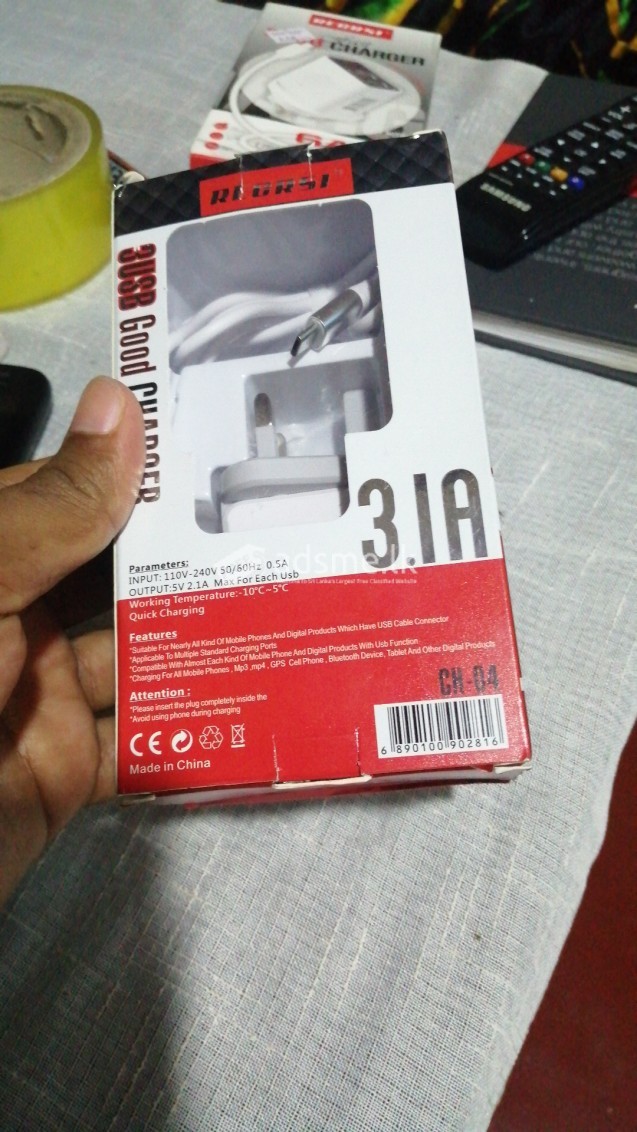 3.1A charger