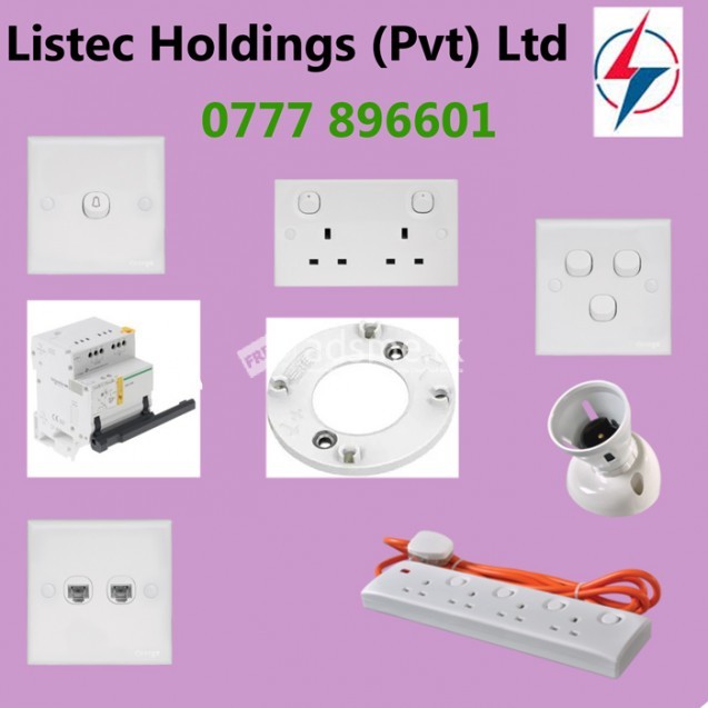 Electrical Accessories Suppliers in Sri Lanka - Listec Holdings (Pvt) Ltd..
