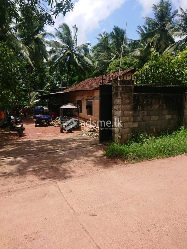 land with house for sale