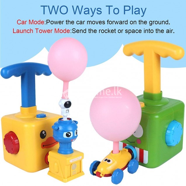 Balloon Powered Toy car set