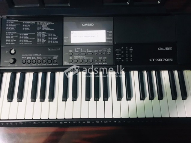 Casio CTX 870IN Piano Keyboard