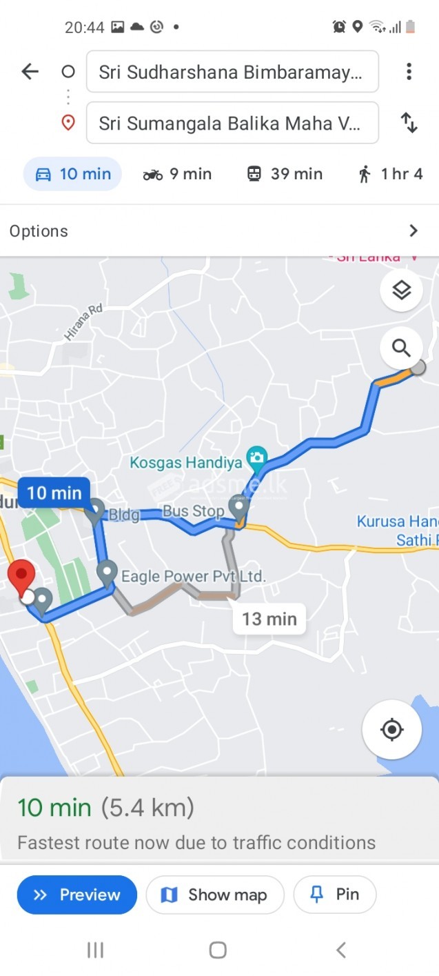 Panadura residential land for sale