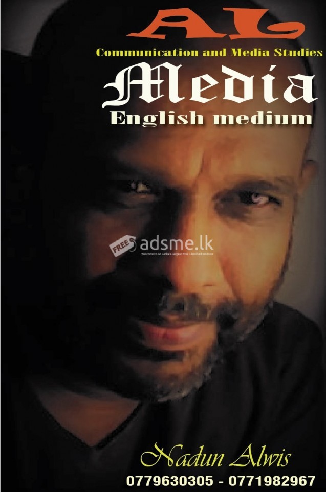 AL Communication and Media Studies  English and Sinhala Mediums