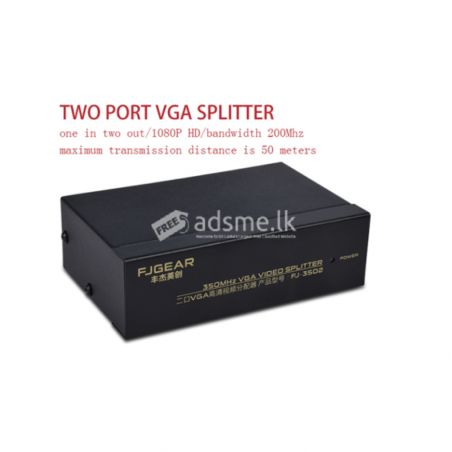 HD VGA Switch, 4 computers share a display 4 input, HD 15F VGA interface（female）,1 output,HD15F VGA interface（female） 1 input HD 15F,choose 1 output from 4 displays Support resolution: 1920*1440 Support widescreen