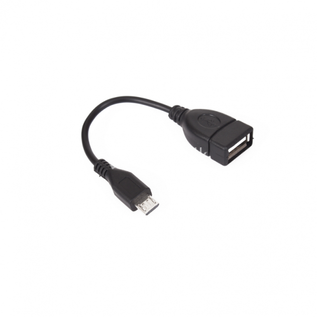 USB Female to Micro USB 5 Pin Male Adapter Host Cable OTG For Camera for Mobile Cell Phone for Mp3 Tablet PC