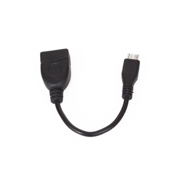 USB Female to Micro USB 5 Pin Male Adapter Host Cable OTG For Camera for Mobile Cell Phone for Mp3 Tablet PC