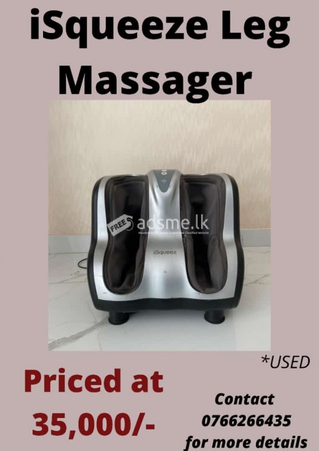 iSqueeze Leg Massager