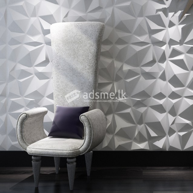 Gypsum 3D Wall Design