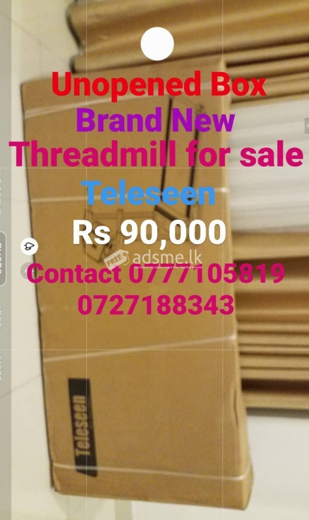 Brand New Threadmill For Sale