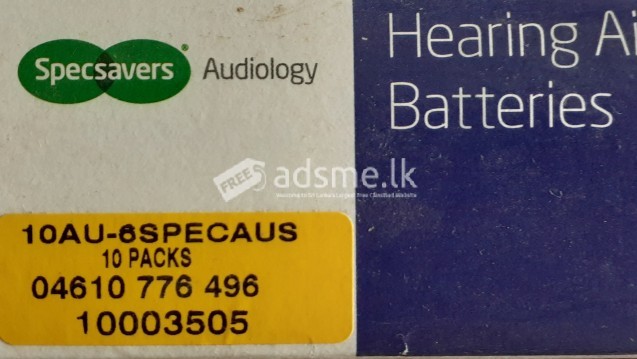 HEARING AID BATTERY SIZE 10