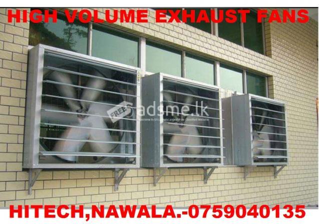 greenhouse high volume  exhaust fans srilanka, exhaust fan srilanka.