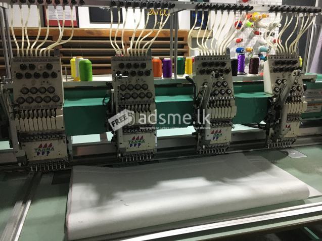 Tajima embroidery machine TFMX904