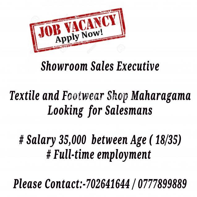 Salesman wanted