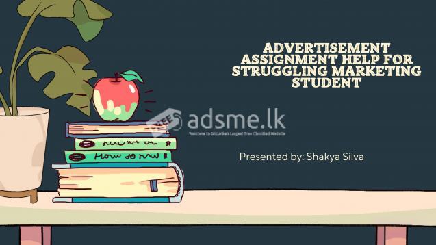 Advertisement Assignment Assistant for Struggling Marketing Student