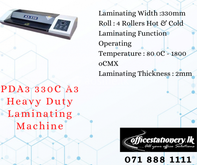 330C A3 Laminating Machine