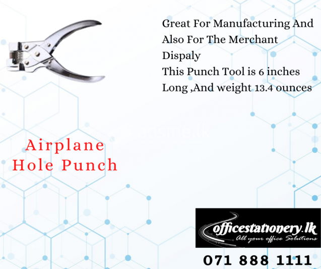 Airplane Hole Punch