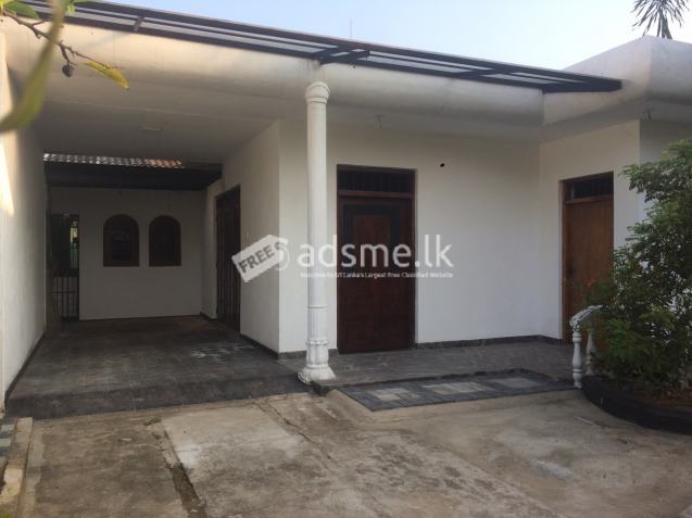 House for rent in Mt Lavinia