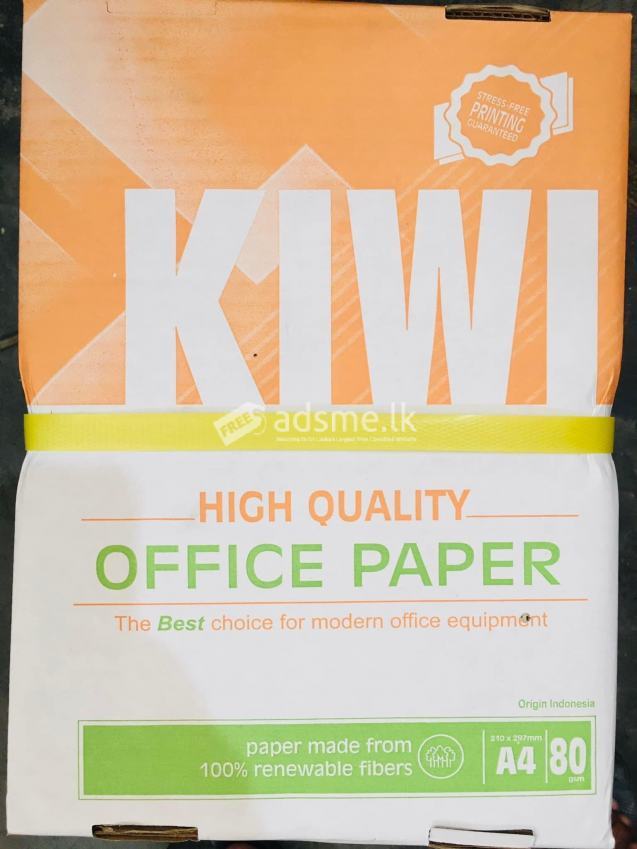 A4 Kiwi 80gsm Photocopy Paper
