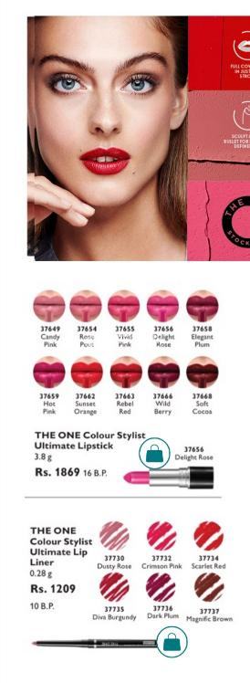 Oriflame branded products