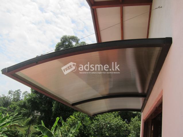 Polycarbonate transparent CANOPIES- O77O5OO352/O7I7I35153
